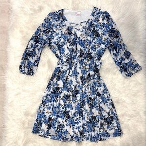 Floral Long Sleeve Dress